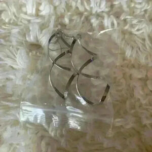 Fun and funky silver earrings